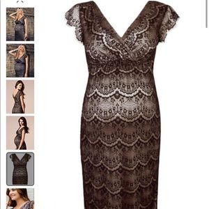 Tiffany Rose Maternity Dress - size 10 (includes sash)